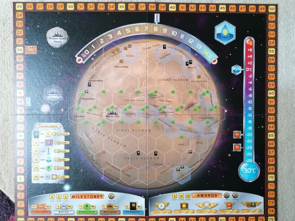 Terraforming Mars Board Game Review - Board 'N' Bones