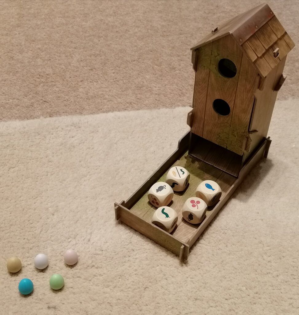 Birdbox dice tower wingspan