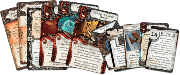 Mansions of Madness Card replacements