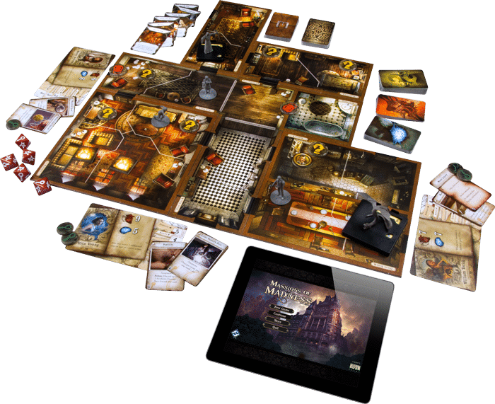 Mansions of Madness full layout of the game