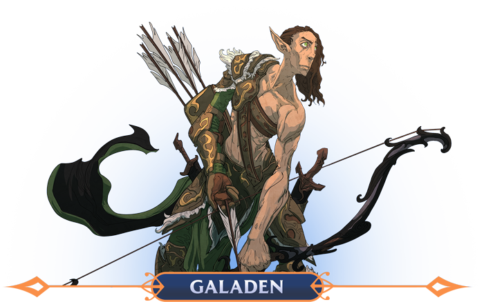 Galaden Legends of the Dark Elf Hunter