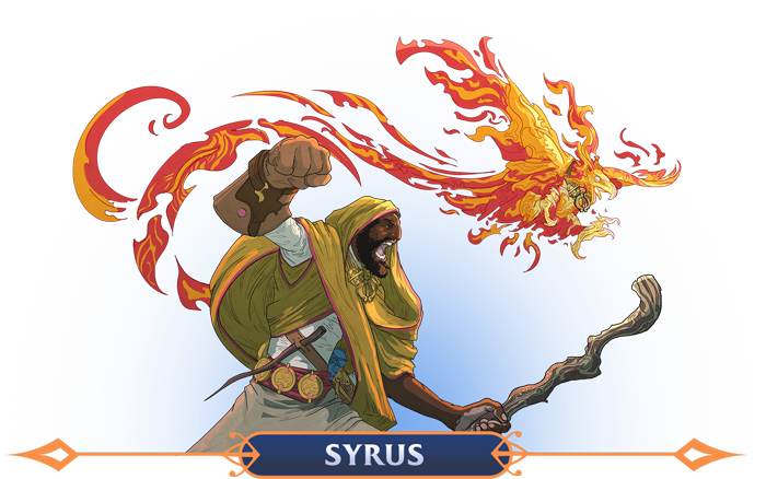 Cool Fire Guy Syrus