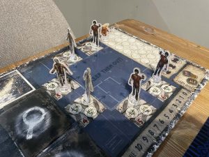 Sparky from Dead of Winter creeping about in the back I really hate that dog