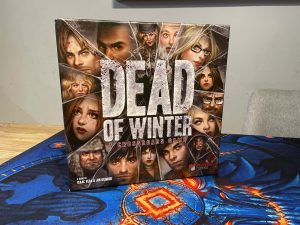 Dead of Winter box on the table ready to play