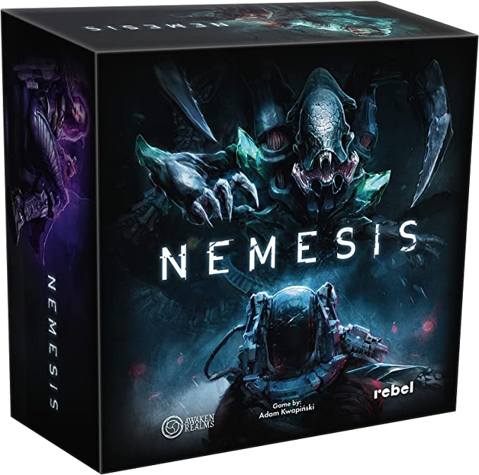 Nemesis Box Art from the Board Game Nemesis