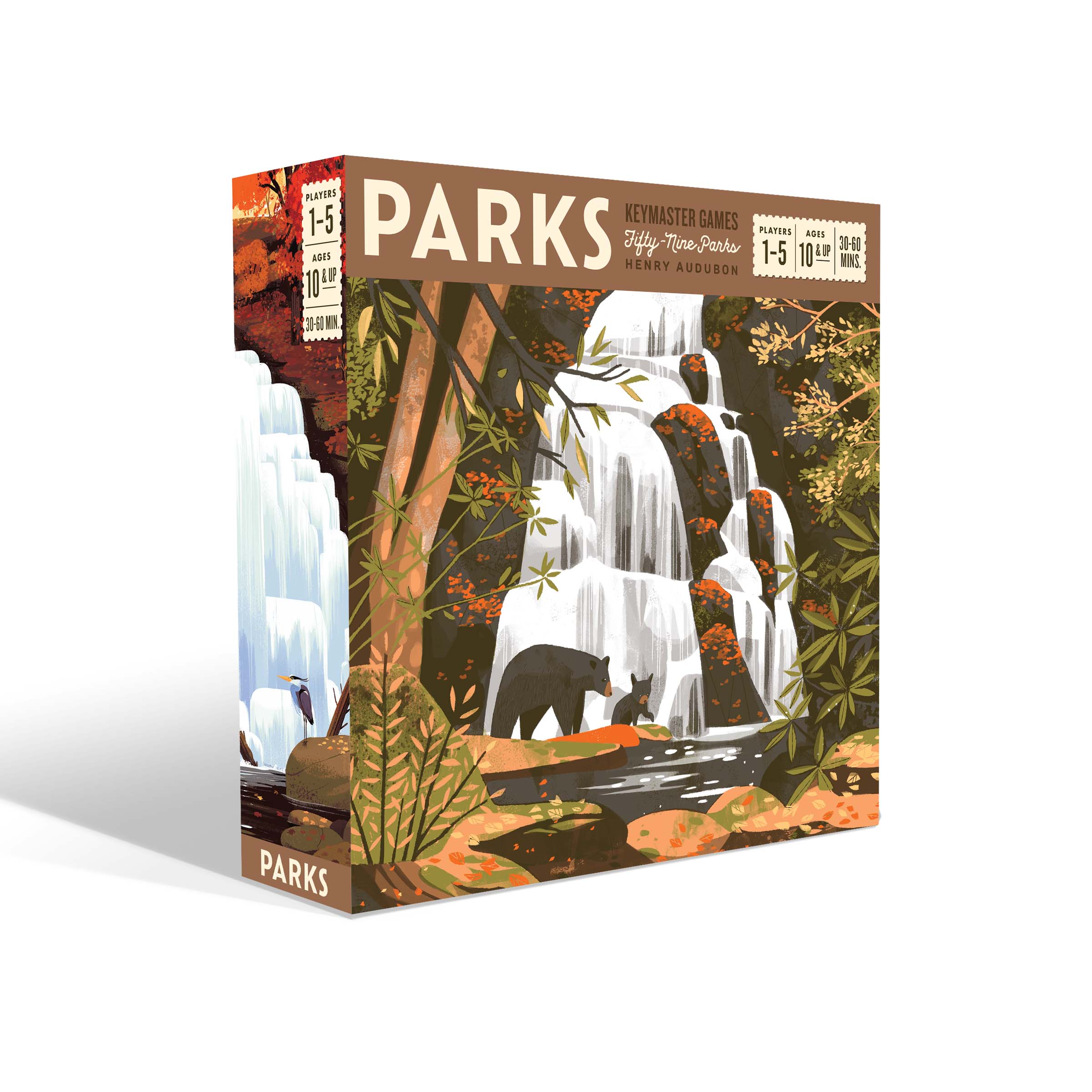 Parks Board Game Box Art