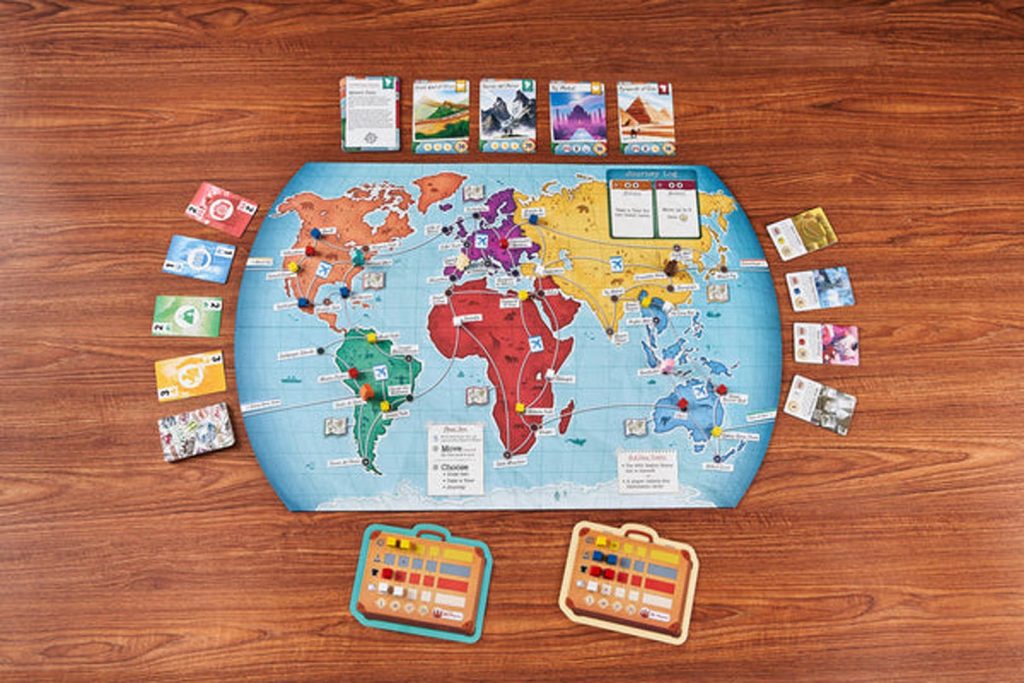 Official Trekking the World on table image