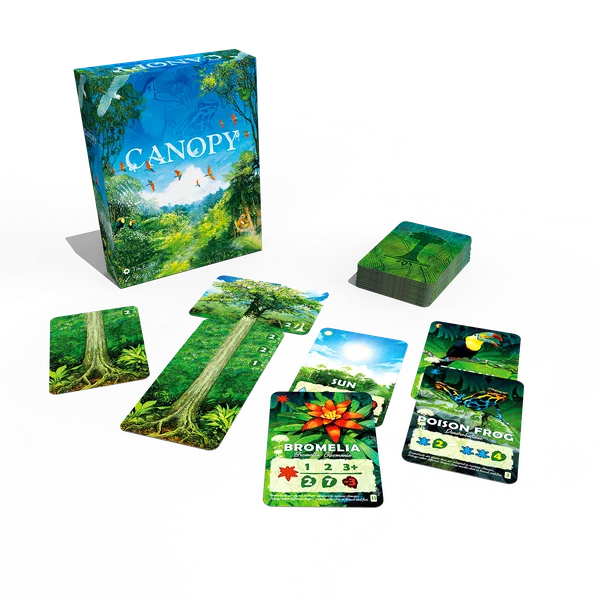 Canopy game in a small box layout