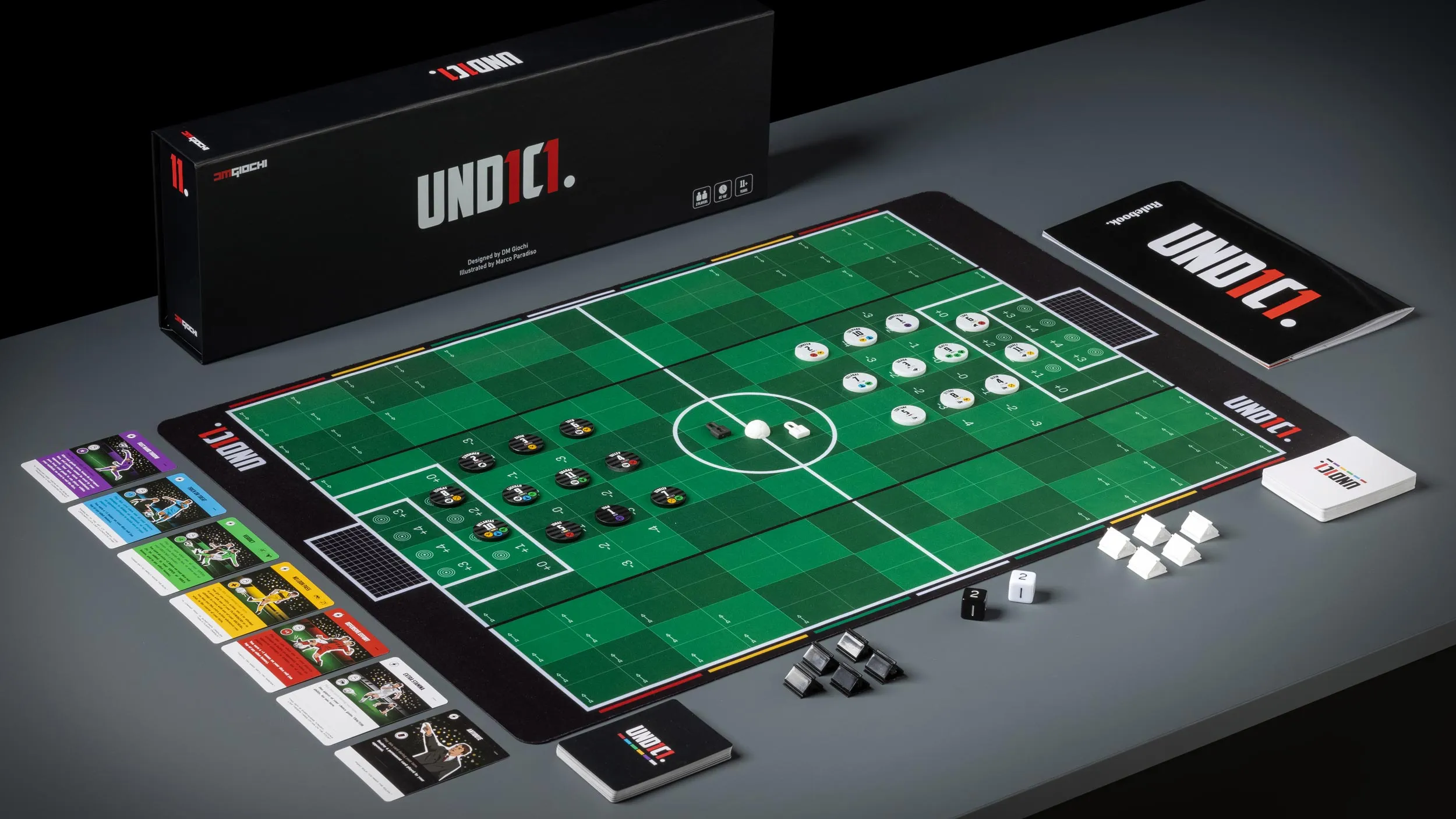 UND1C1 board game football soccer
