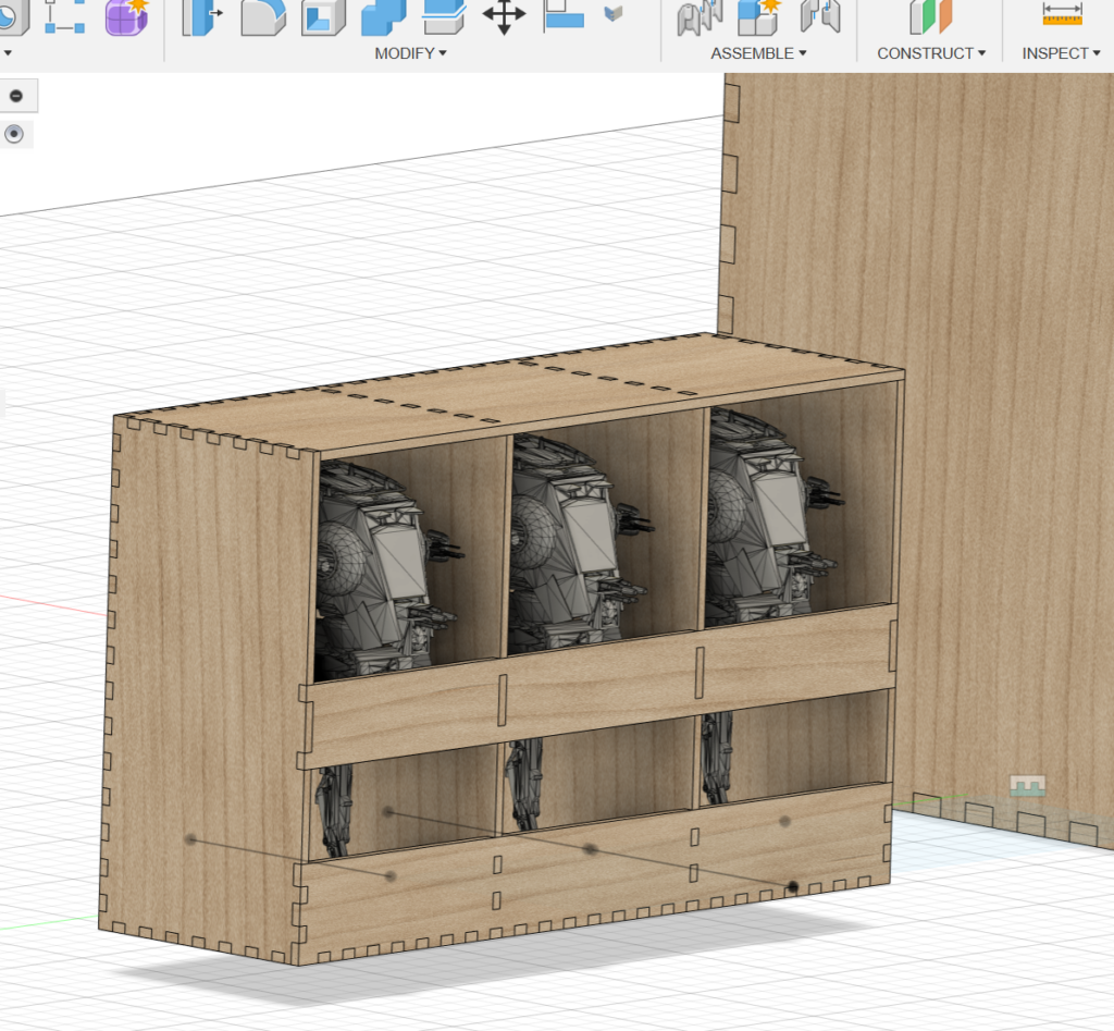 Star Wars Imperial Assault Complete Storage Solution for Star Wars Imperial Assault to hold all three AT STs