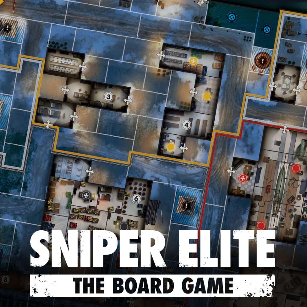 Promo image Sniper Elite the Board Game launch facility