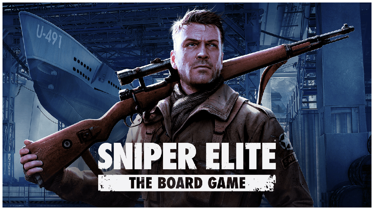 Sniper Elite banner for the board game