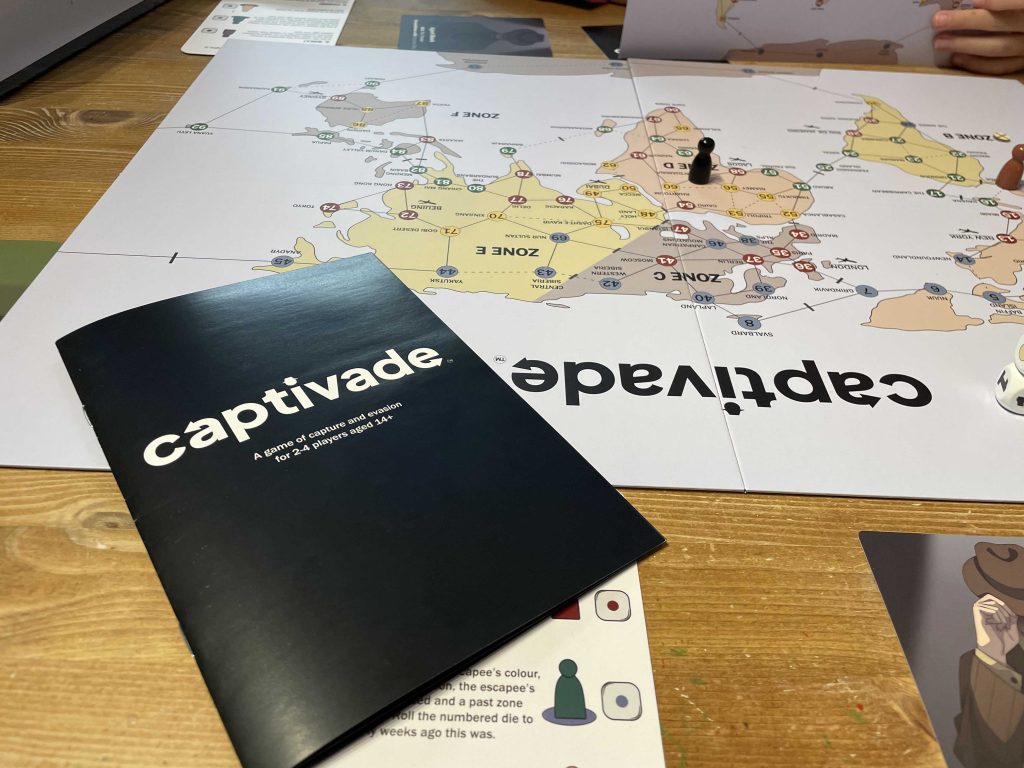 Captivade Board Game Play Session