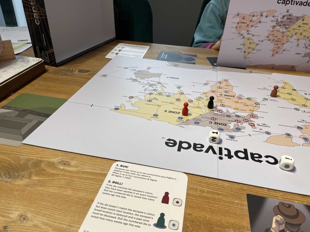 Captivade Board Game Play Session