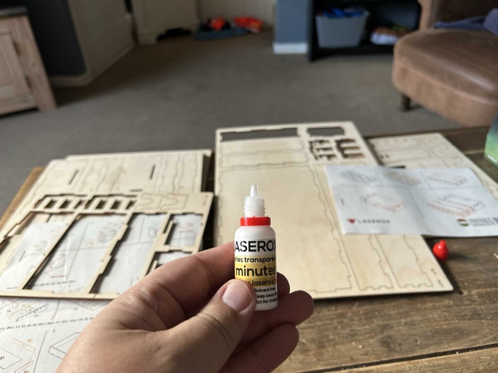 Laserox Brand Glue