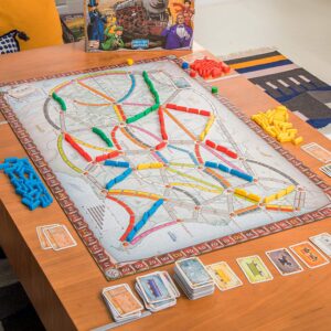 Ticket to ride Board Games for Gamers and one of the best modern board games

