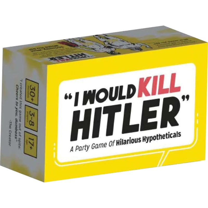 I would kill hitler, I would you know?