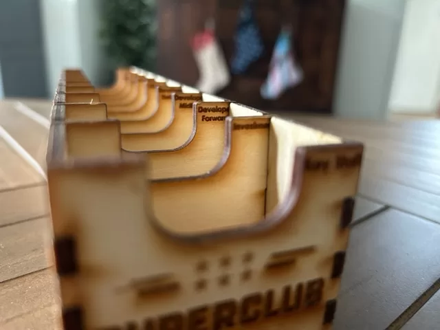 card holder with dividers for Superclub