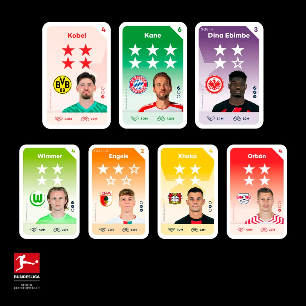 Players, official image of Bundesliga expansion for Superclub
